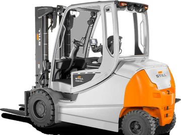 Comercial Martín Forklift Persona manejando traspaleta